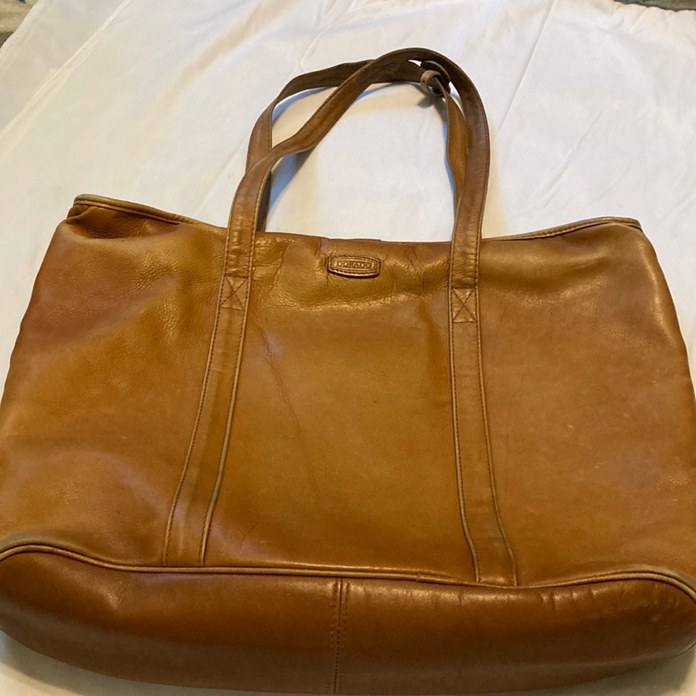 Dorado vintage tan leather bag